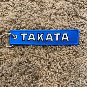 Takata Go For Green Key Chain